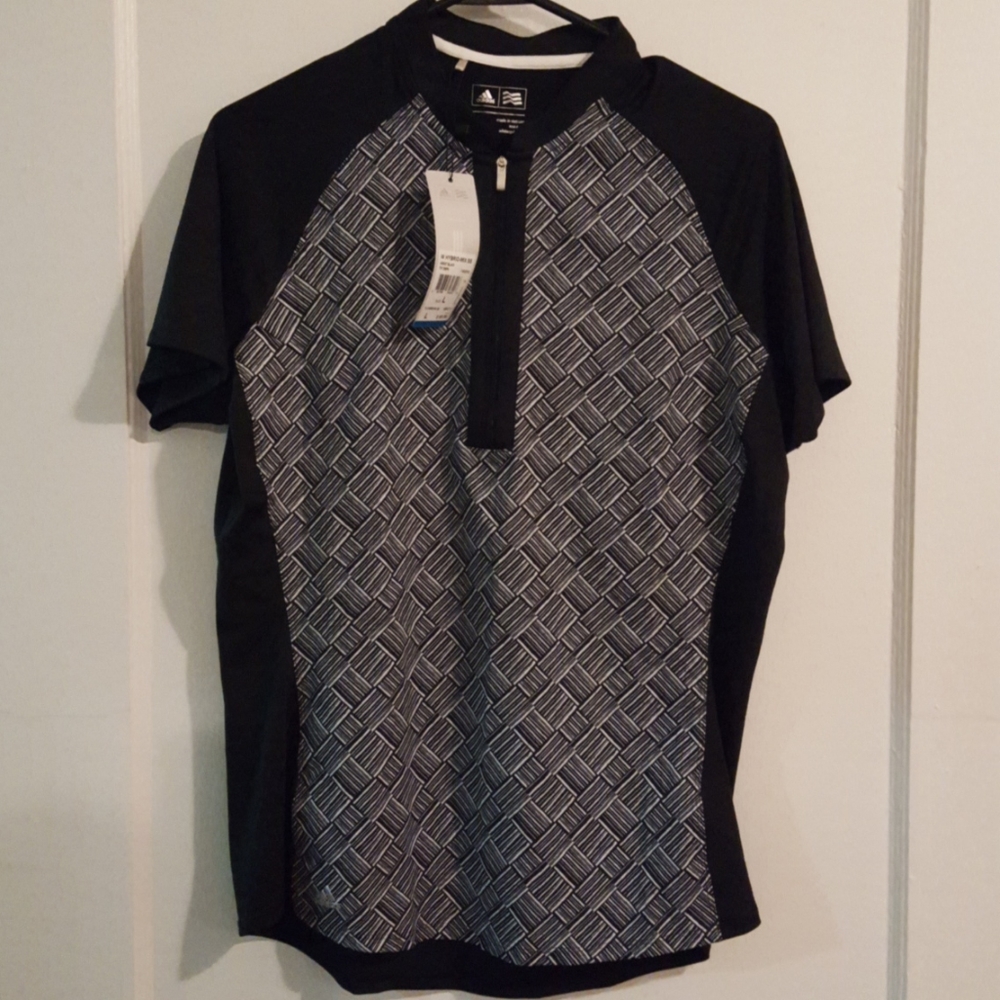 NWT Adidas Black Climacool Cycling Top